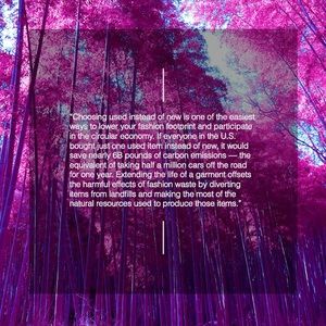 Save the planet! Buy preloved!